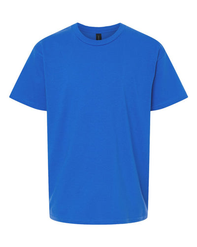 Gildan Childrens Unisex Soft Style T-Shirt (L) (Royal)