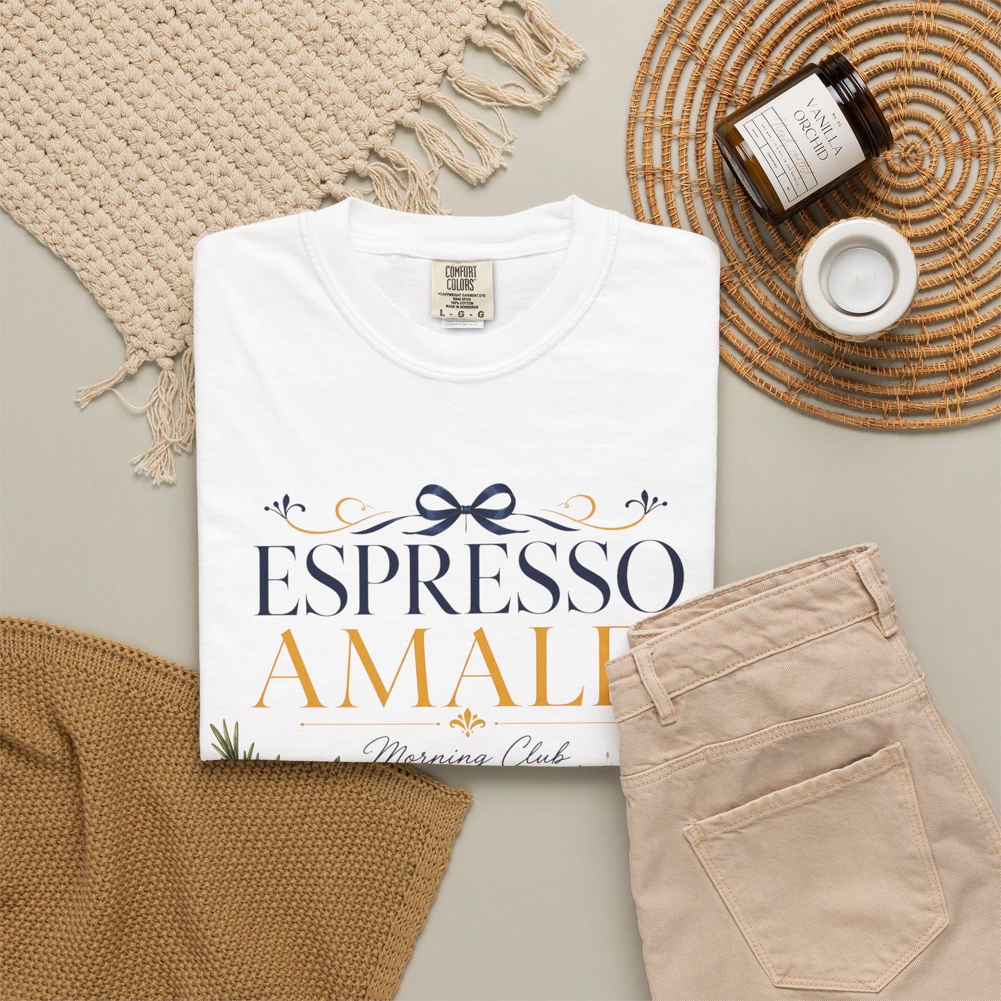 Espresso Amalfi – Morning Club | Premium Summer Tee