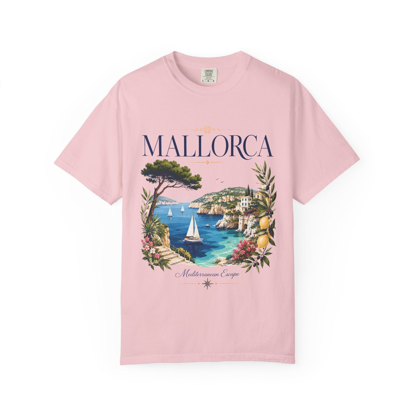 Mallorca Mediterranean Escape – Coastal Paradise | Premium Summer Tee