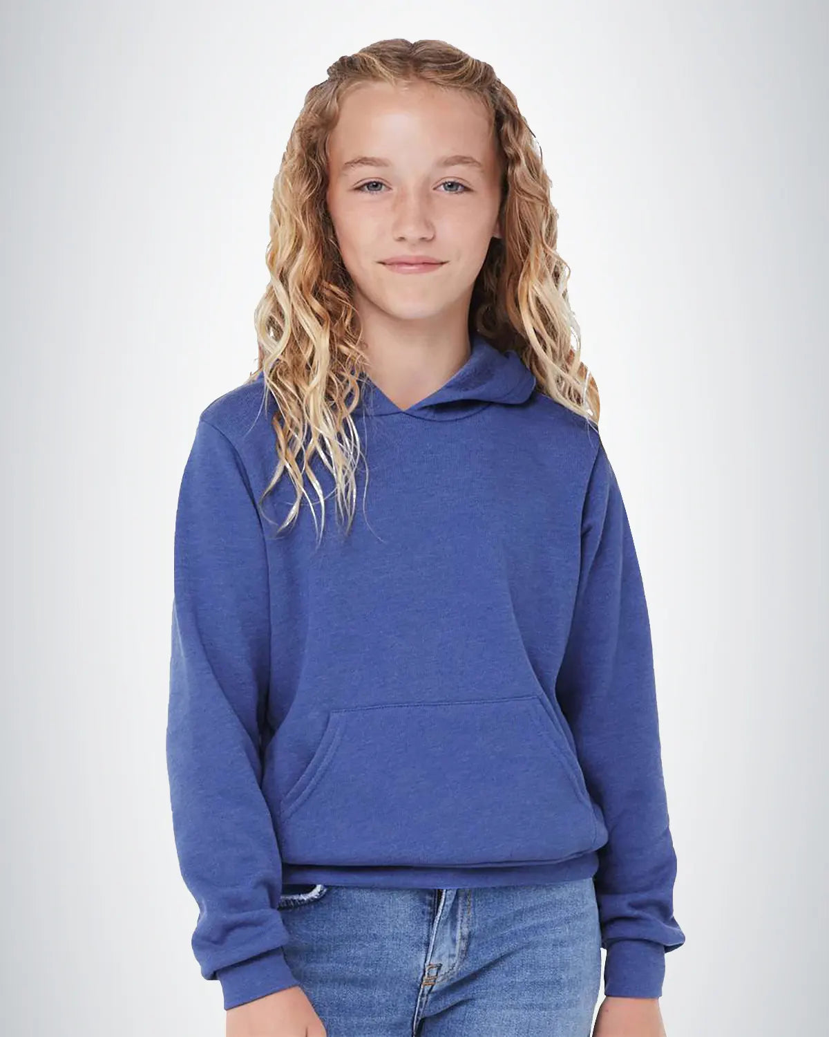 BELLA + CANVAS 3719Y Youth Sponge Fleece Hoodie