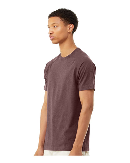 Men's Heather CVC Raglan Tee