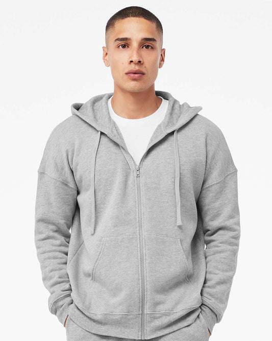 Unisex Sponge Fleece DTM Full-Zip Hoodie Sweatshirt