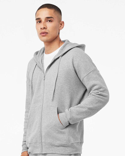 Unisex Sponge Fleece DTM Full-Zip Hoodie Sweatshirt