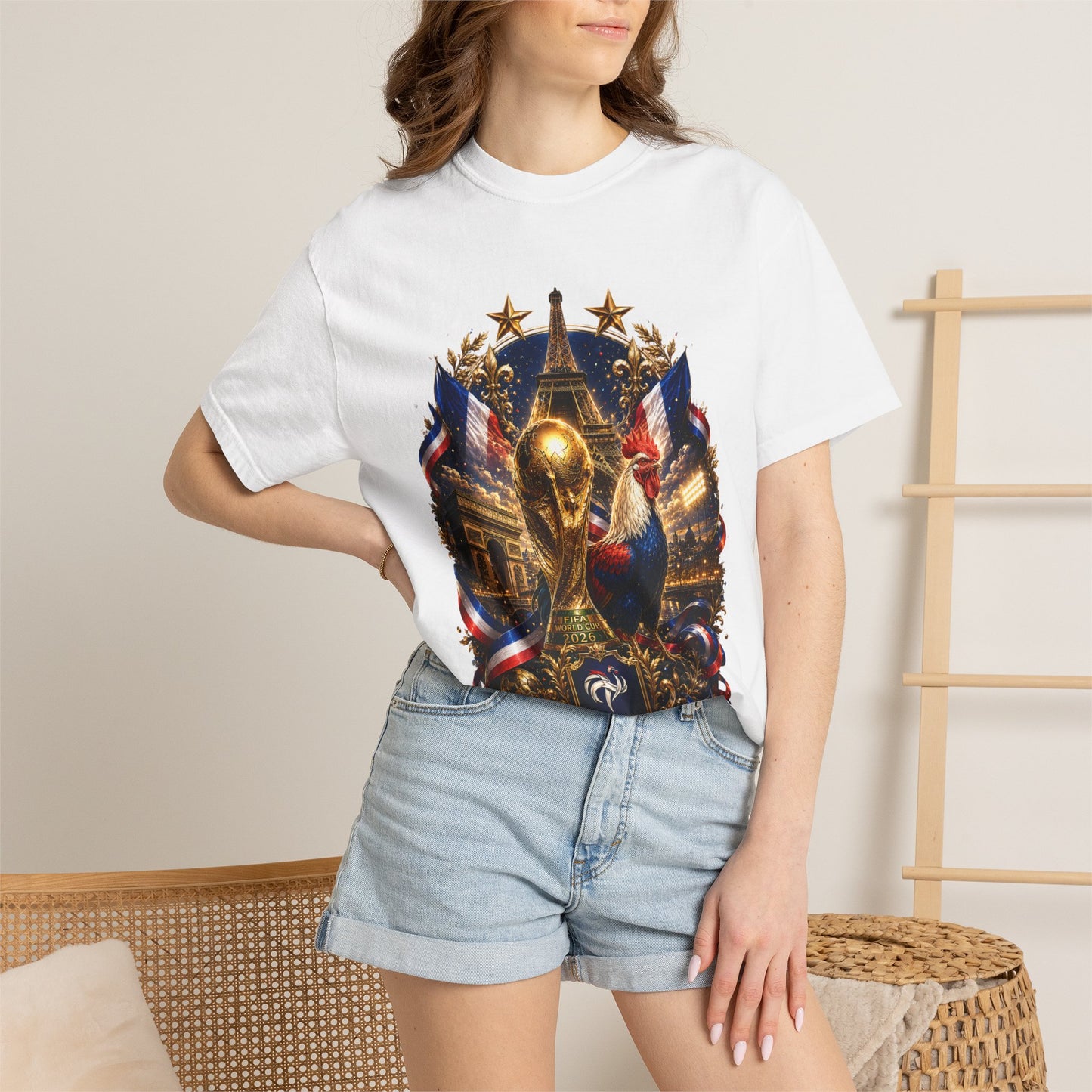 France World Cup 2026 Triumphant Paris Horizon | Premium Graphic Tee