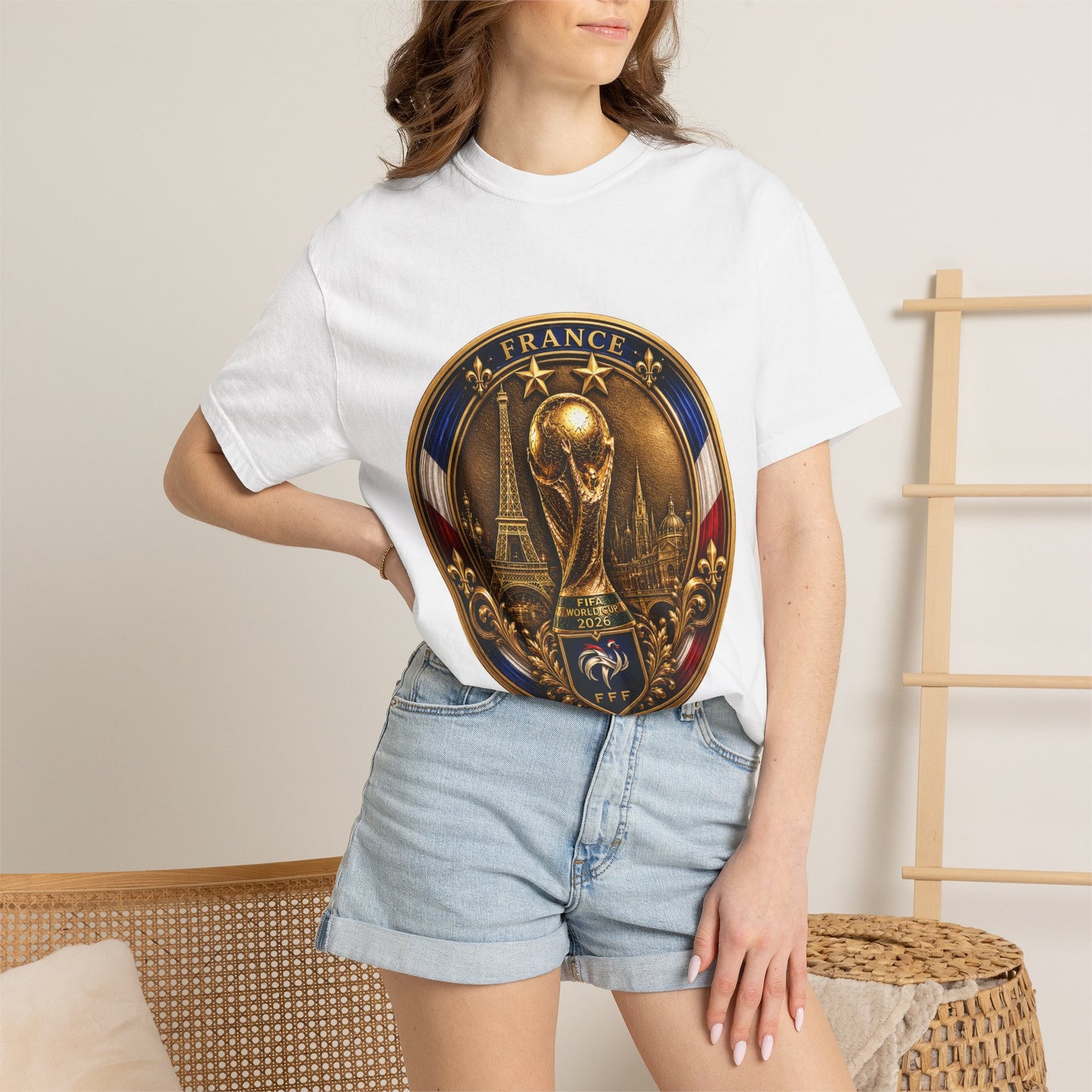 France Football World Cup 2026 Sovereign Arch Medallion – Imperial Glory | Premium Graphic Tee