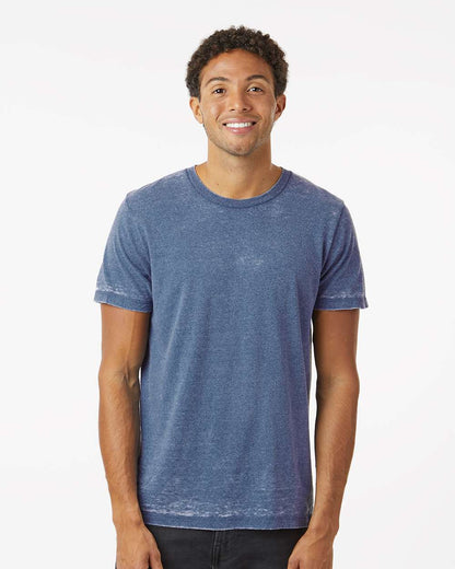 Unisex Acid Wash Burnout T-Shirt