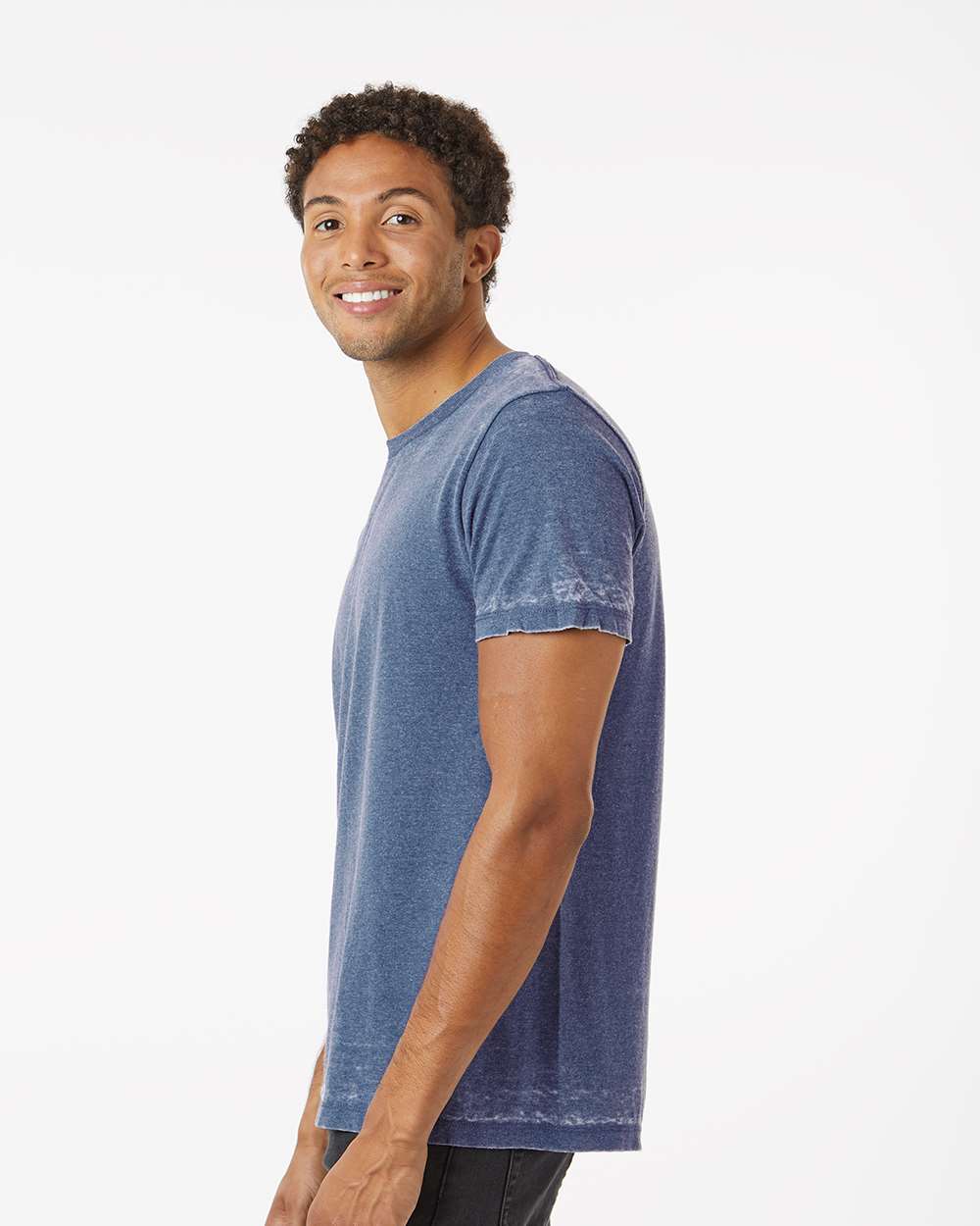 Unisex Acid Wash Burnout T-Shirt