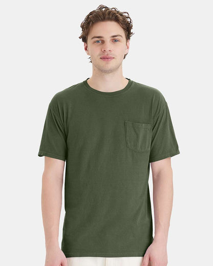 Unisex Garment-Dyed Pocket T-Shirt