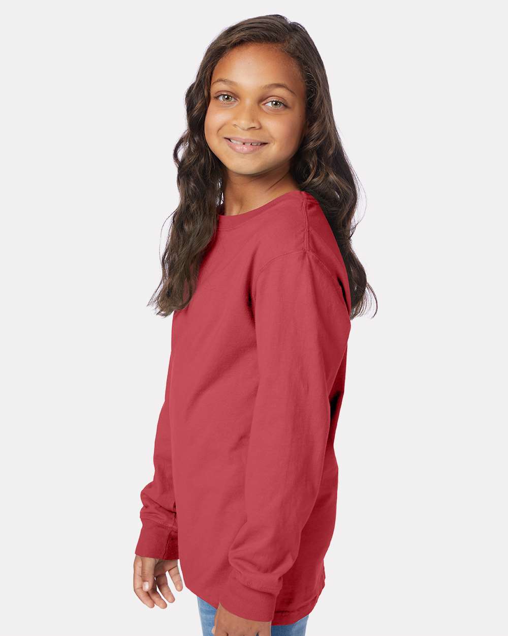 Youth Garment-Dyed Long Sleeve T-Shirt