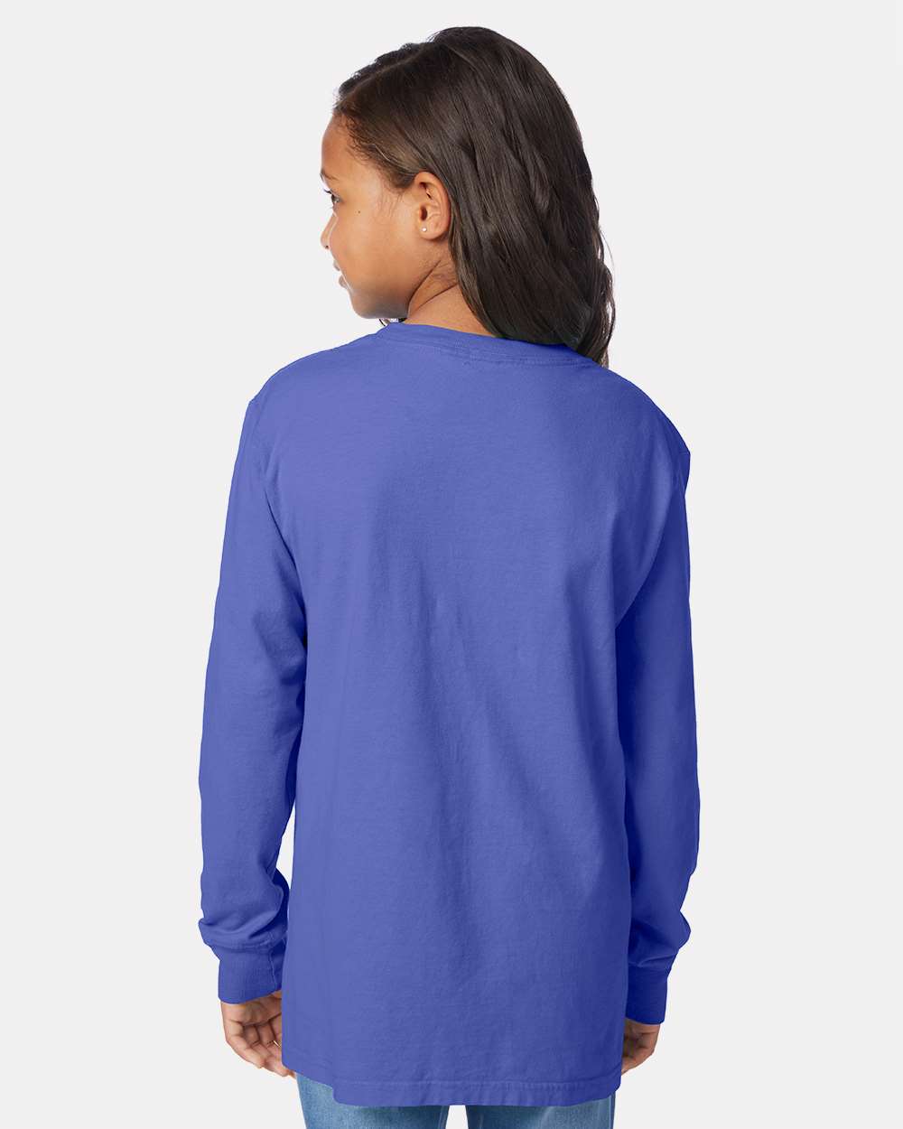 Youth Garment-Dyed Long Sleeve T-Shirt