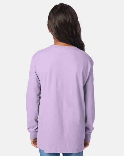 Youth Garment-Dyed Long Sleeve T-Shirt