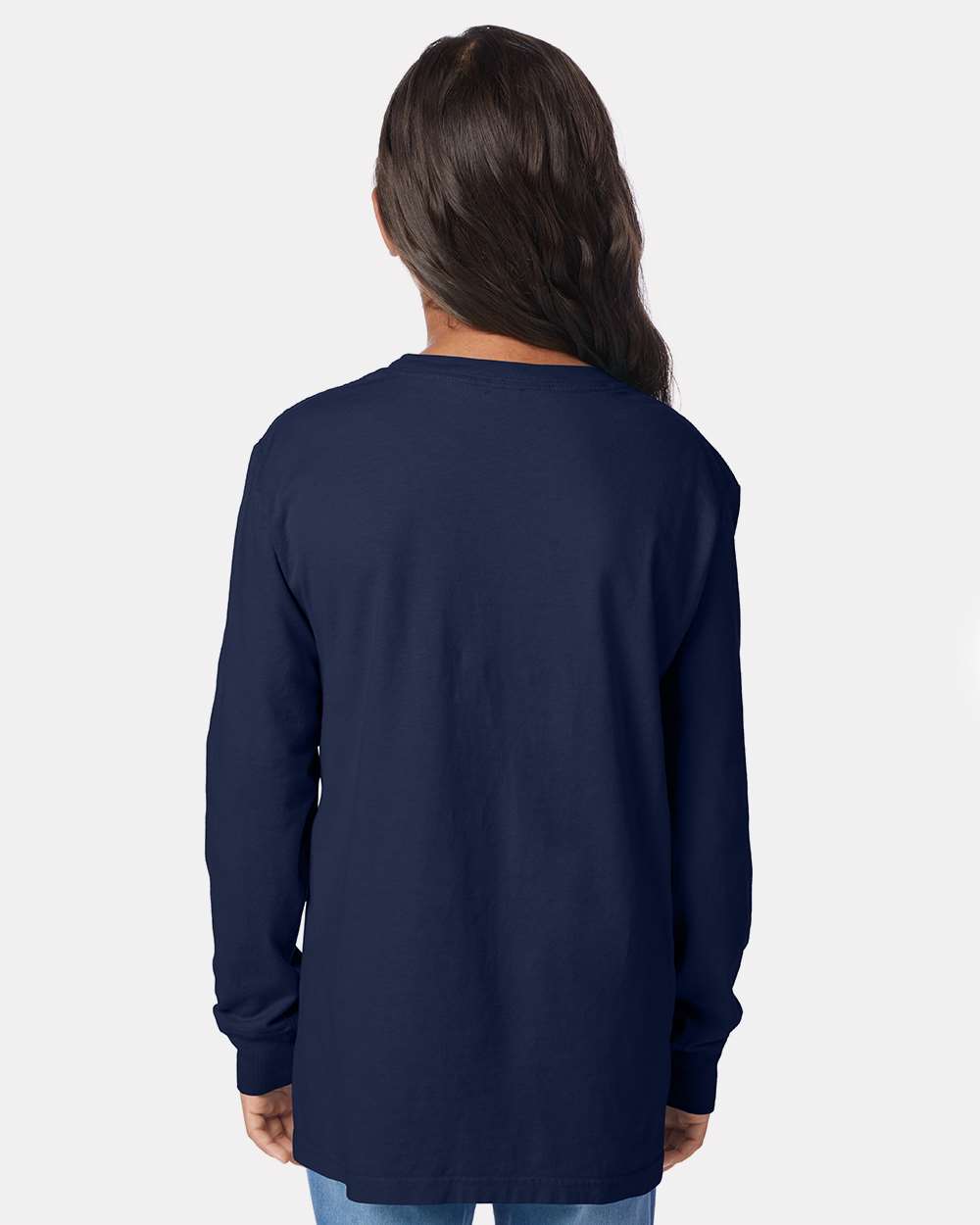 Youth Garment-Dyed Long Sleeve T-Shirt