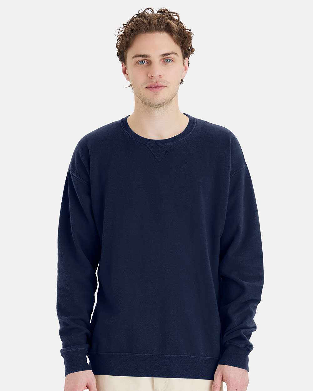 Unisex Garment-Dyed Crewneck Sweatshirt