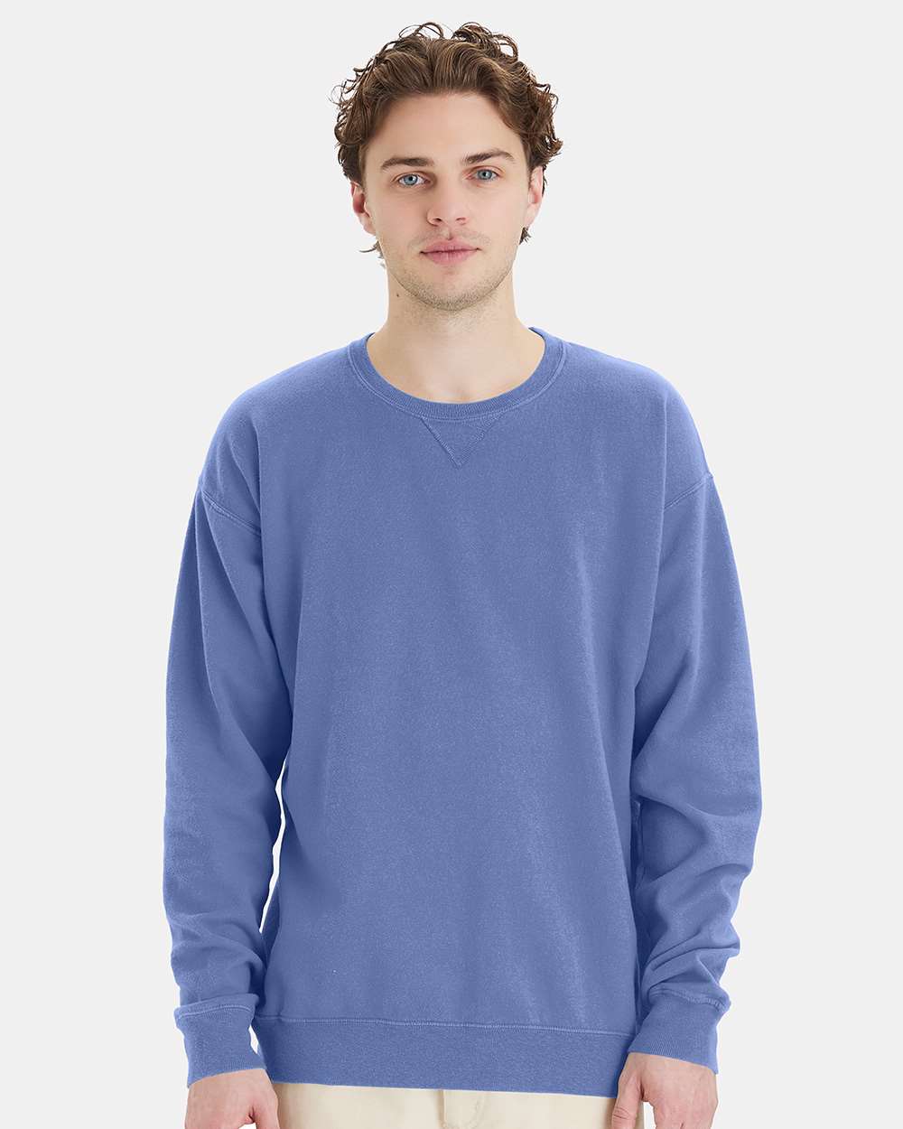 Unisex Garment-Dyed Crewneck Sweatshirt