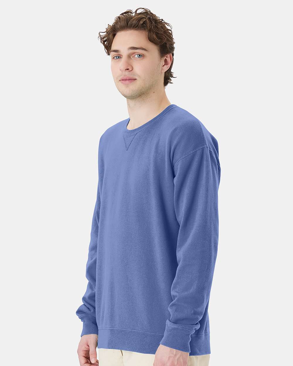 Unisex Garment-Dyed Crewneck Sweatshirt