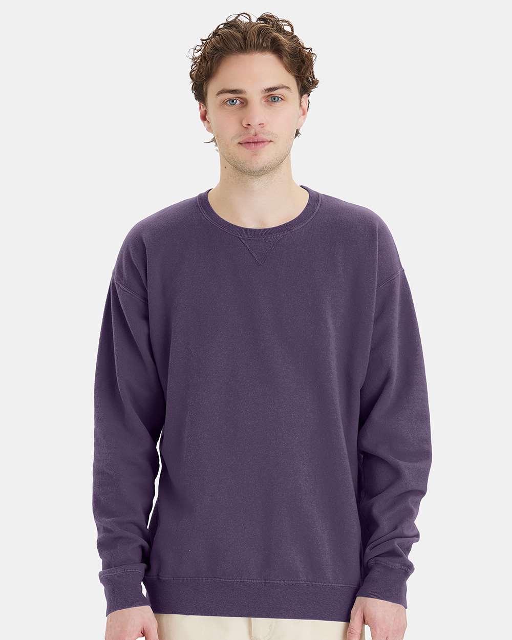 Unisex Garment-Dyed Crewneck Sweatshirt