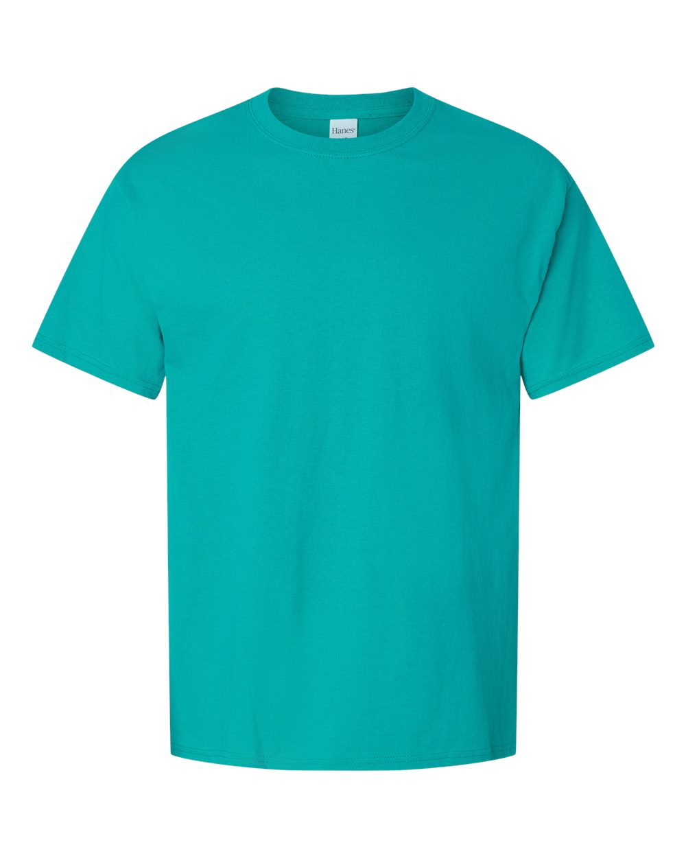 Hanes Mens Essential-T T-Shirt, XL, Athletic Teal