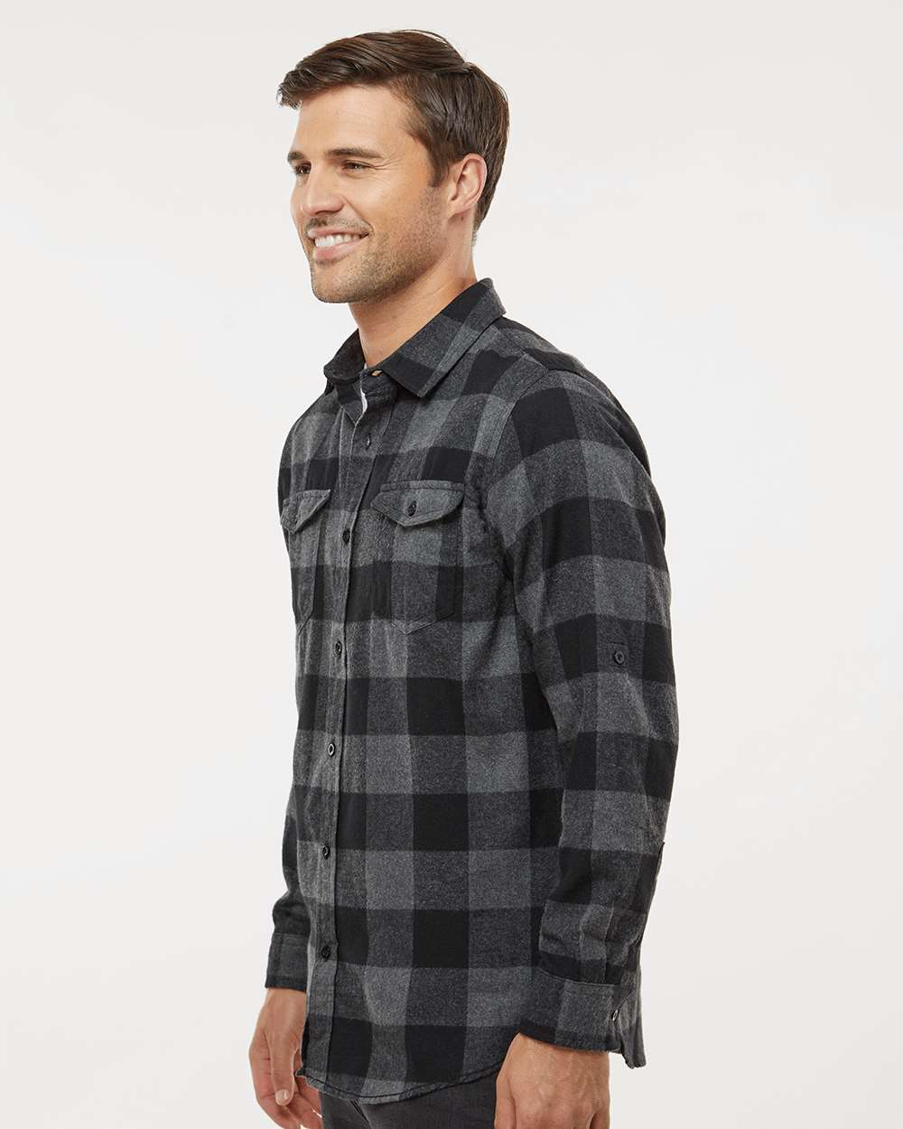 Men's Yarn-Dyed Flannel Shirt