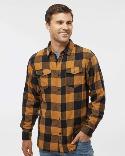 Men's Yarn-Dyed Flannel Shirt