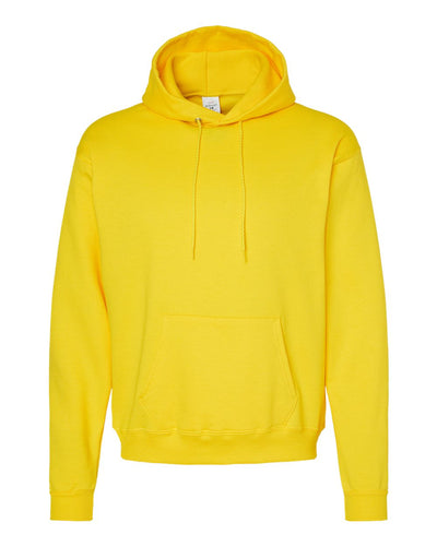 Hanes Mens Ecosmart Hooded Sweatshirt, XL, Athletic Yellow