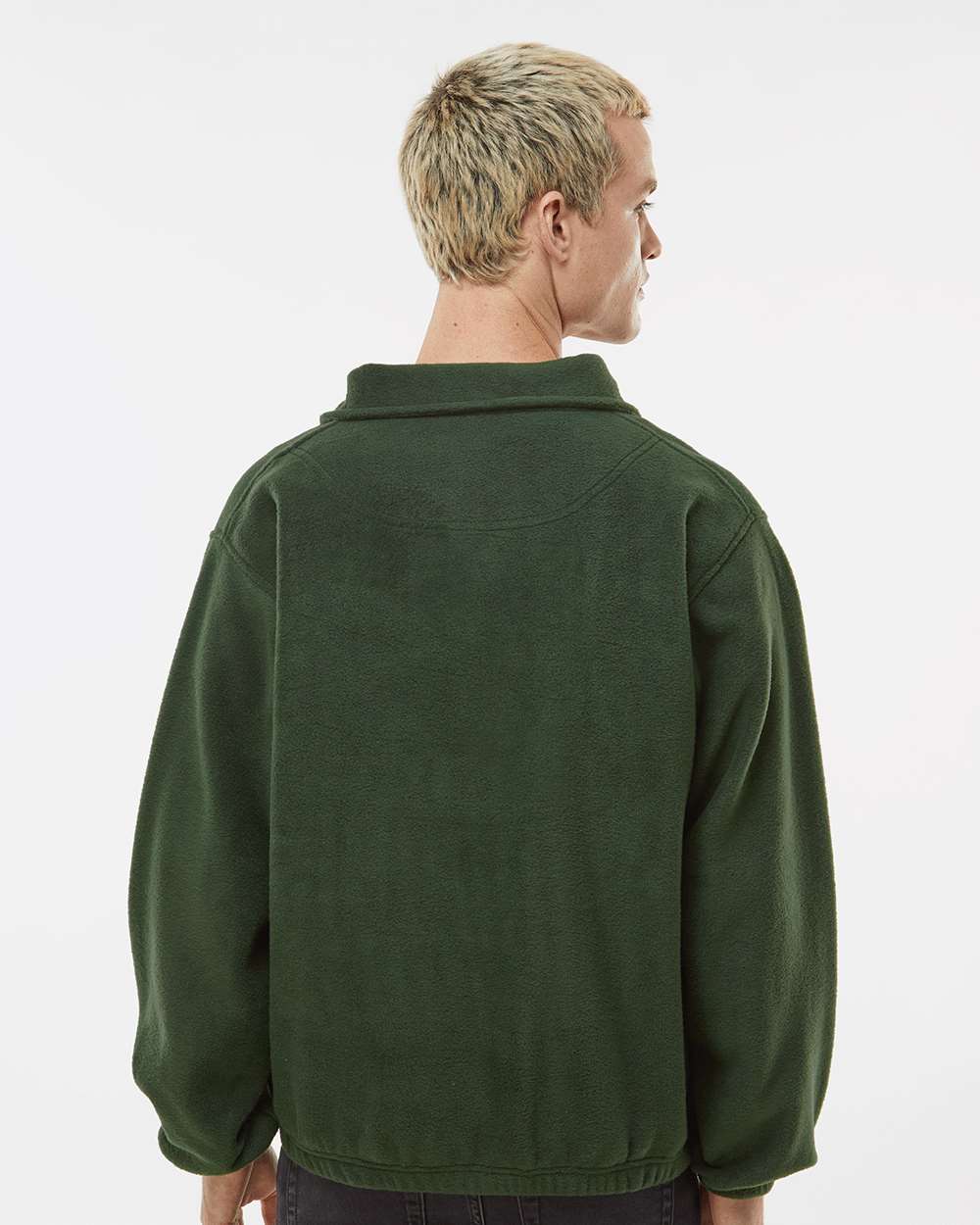 Men's Polar Fleece Quarter-Zip Pullover