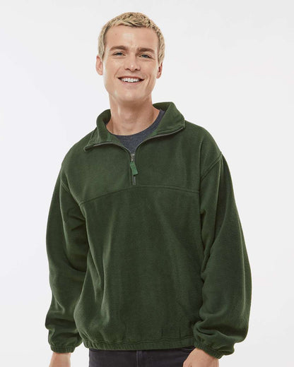 Men's Polar Fleece Quarter-Zip Pullover