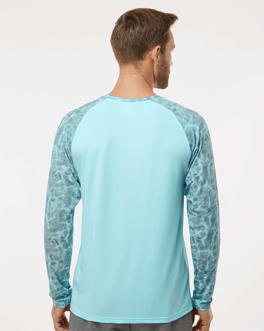 Men's Panama Colorblocked Long Sleeve T-Shirt