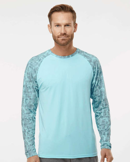 Men's Panama Colorblocked Long Sleeve T-Shirt