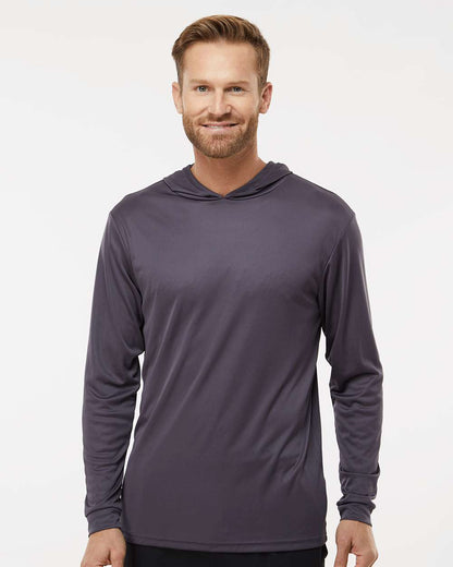 Unisex Bahama Performance Hooded Long Sleeve T-Shirt
