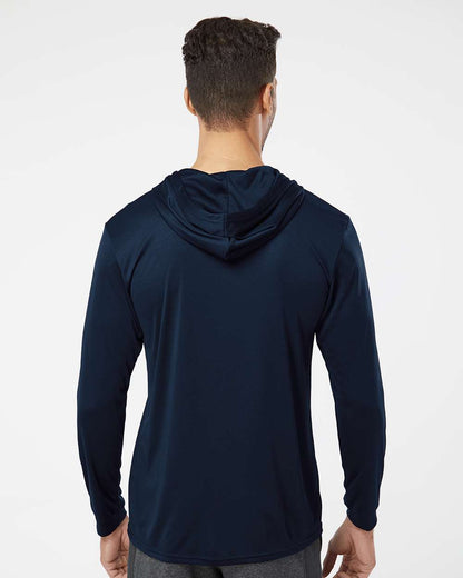 Unisex Bahama Performance Hooded Long Sleeve T-Shirt