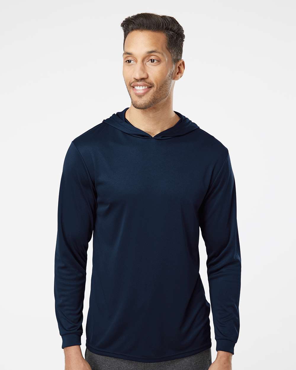 Unisex Bahama Performance Hooded Long Sleeve T-Shirt