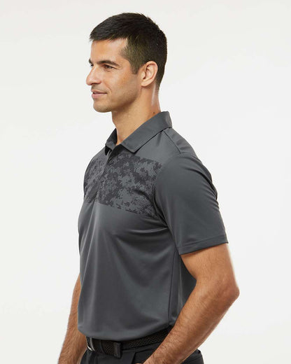 Men's Camo Chest Print Polo