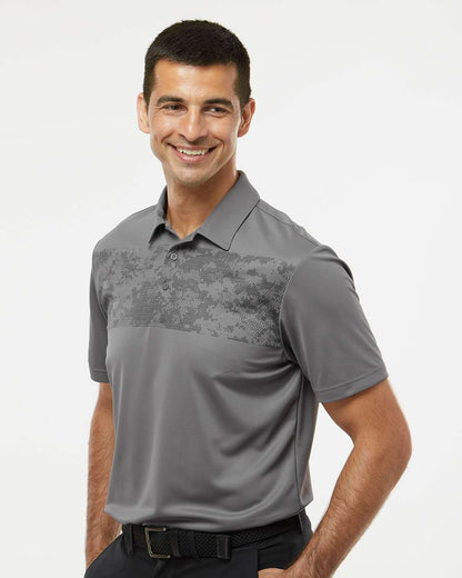 Men's Camo Chest Print Polo