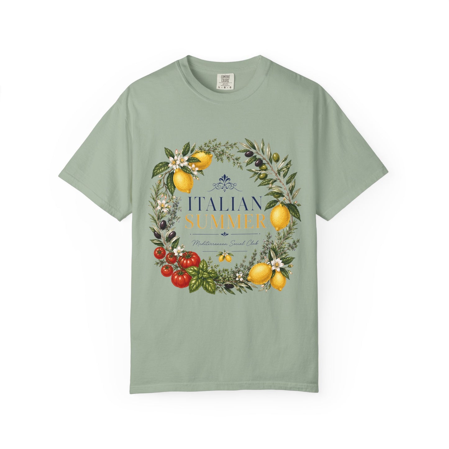 Italian Summer – Mediterranean Social Club | Premium Graphic Tee
