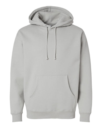 Independent Trading Co. Mens Heavyweight Hooded Sweatshirt, L, Smoke