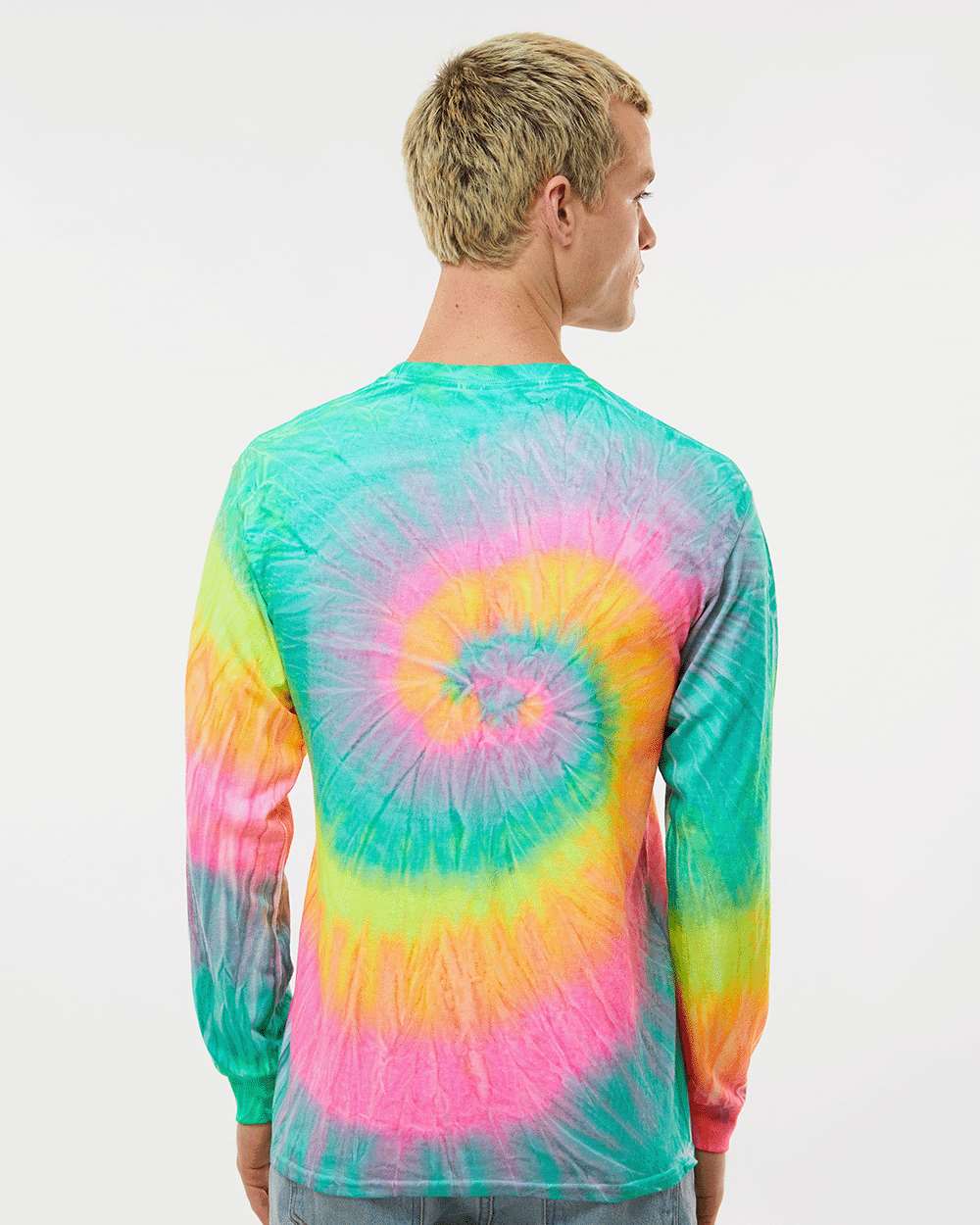 Unisex Tie-Dyed Long Sleeve T-Shirt