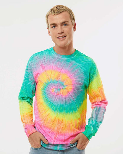 Unisex Tie-Dyed Long Sleeve T-Shirt