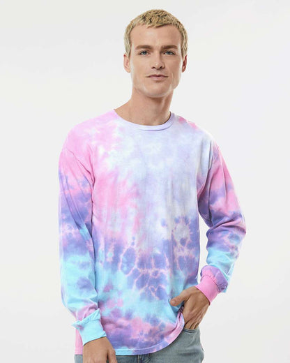 Unisex Tie-Dyed Long Sleeve T-Shirt