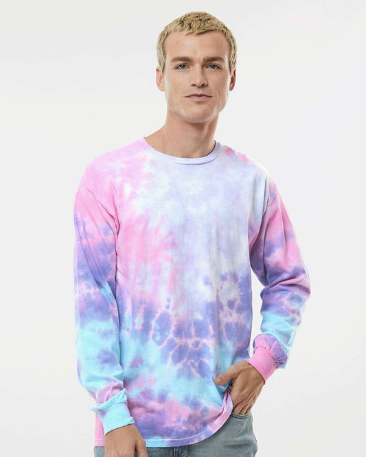 Unisex Tie-Dyed Long Sleeve T-Shirt