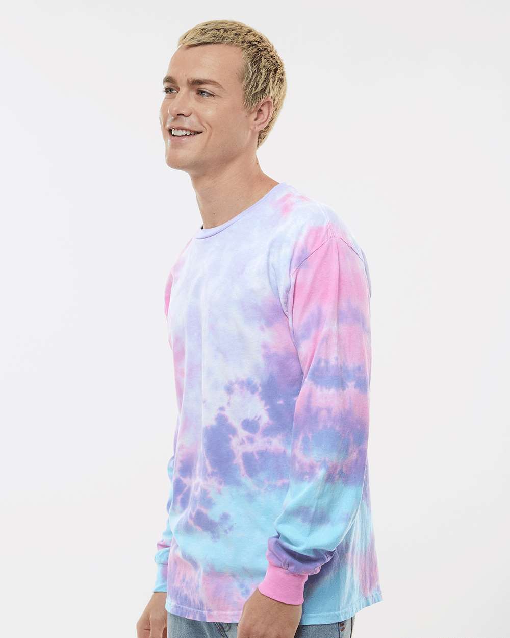 Unisex Tie-Dyed Long Sleeve T-Shirt