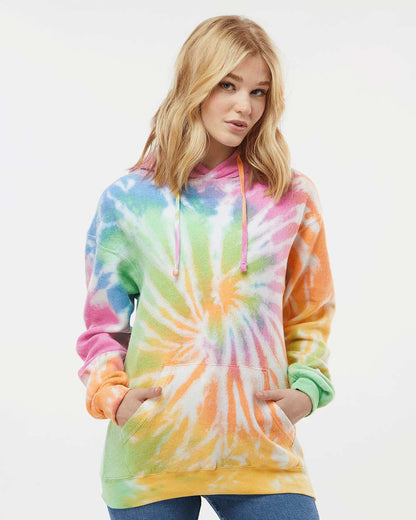 Unisex Tie-Dyed Cloud Fleece Hooded Sweatshirt