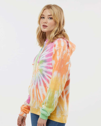 Unisex Tie-Dyed Cloud Fleece Hooded Sweatshirt