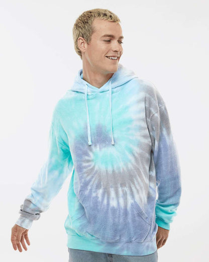 Unisex Tie-Dyed Cloud Fleece Hooded Sweatshirt