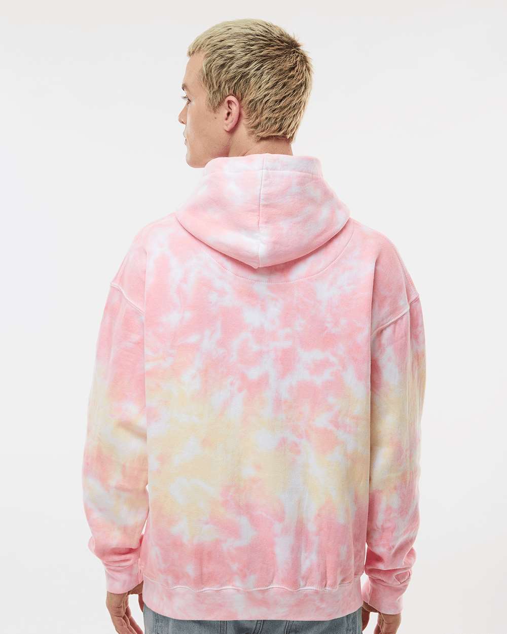 Unisex Tie-Dyed Hooded Sweatshirt