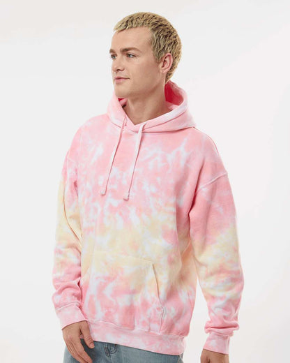 Unisex Tie-Dyed Hooded Sweatshirt