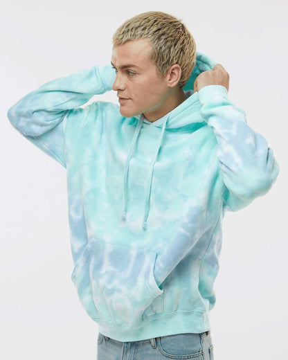 Unisex Tie-Dyed Hooded Sweatshirt