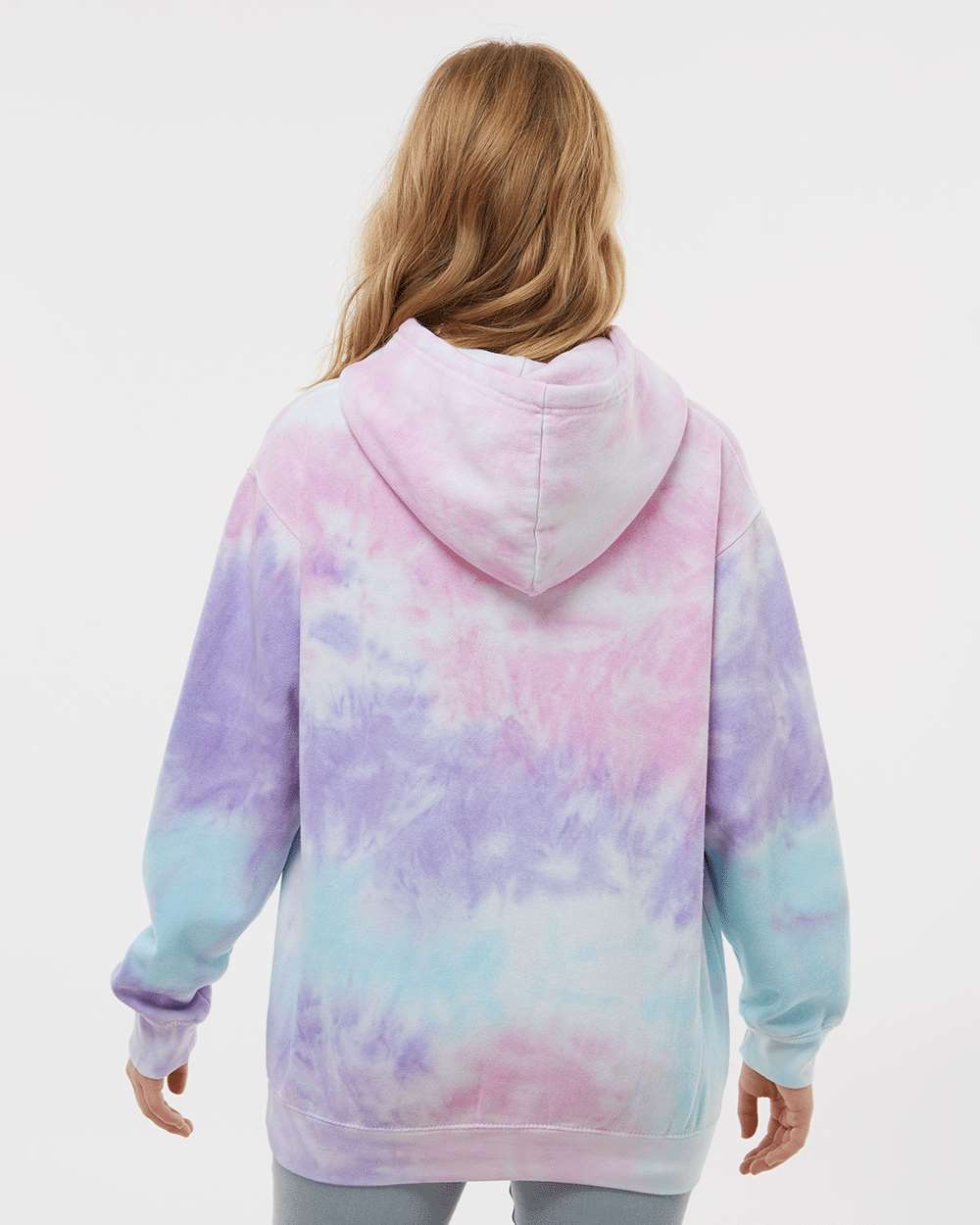 Unisex Tie-Dyed Hooded Sweatshirt