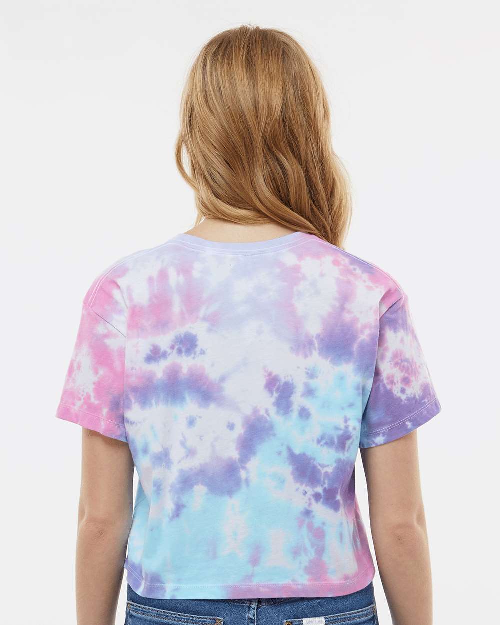 Women's Tie-Dyed Crop T-Shirt
