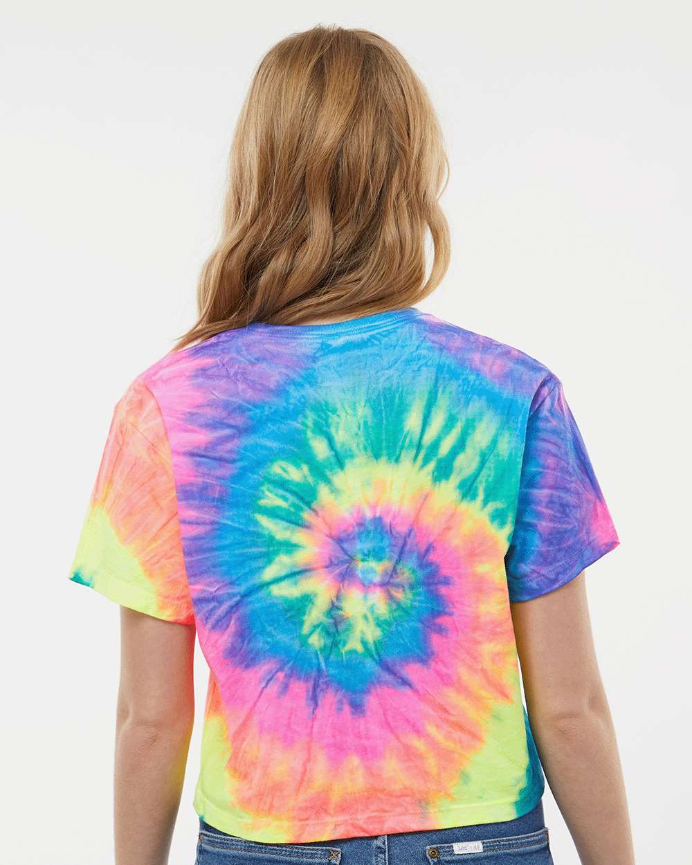 Women's Tie-Dyed Crop T-Shirt