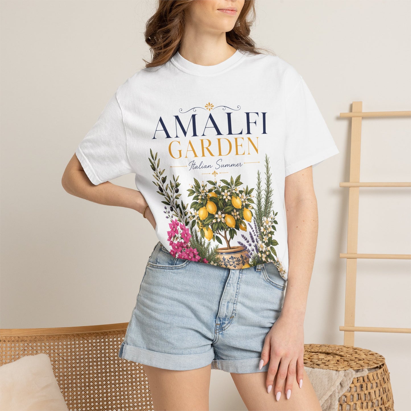Amalfi Garden – Italian Summer | Premium Graphic Tee